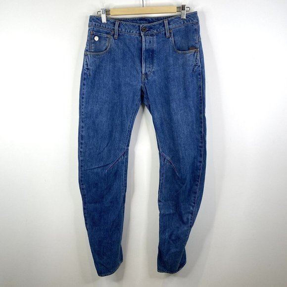 G-Star Other - G Star Raw Arc 3D Slim Denim Blue Jeans Button Fly Mens Size 30 x 32